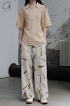 Archivio J.M.Ribot Natural dyed trousers PA30/W/EP